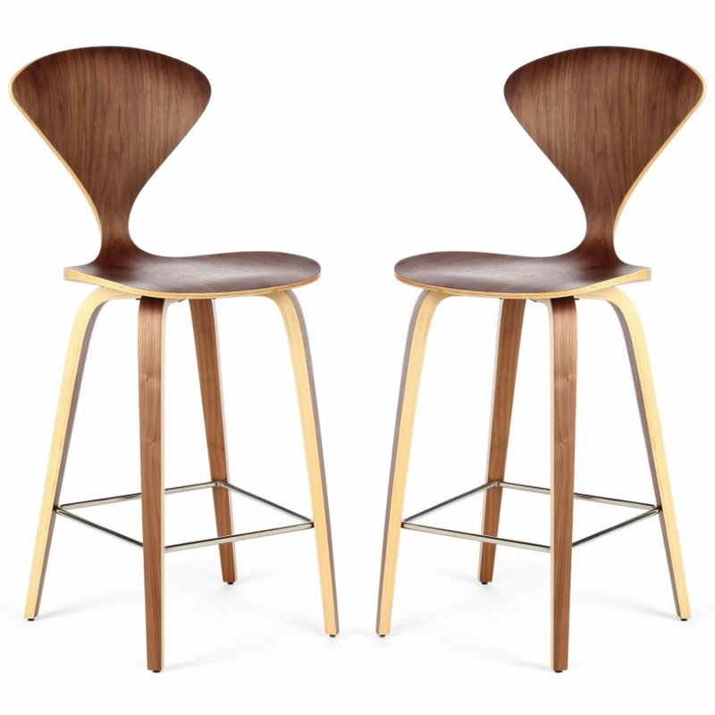Oliver Selena Hard Wood Counter Stool Wayfair Canada